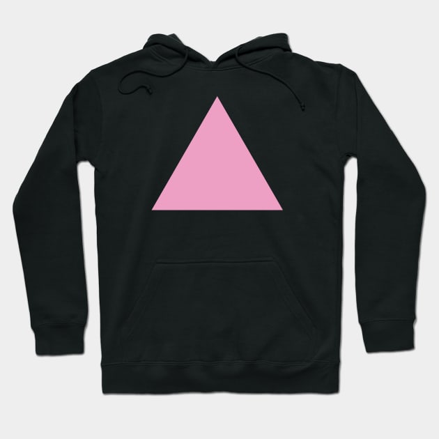 Pink triangle Hoodie by AliciaZwart